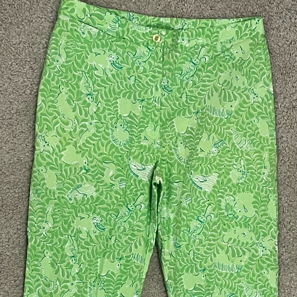 White label Lilly Pulitzer green pants